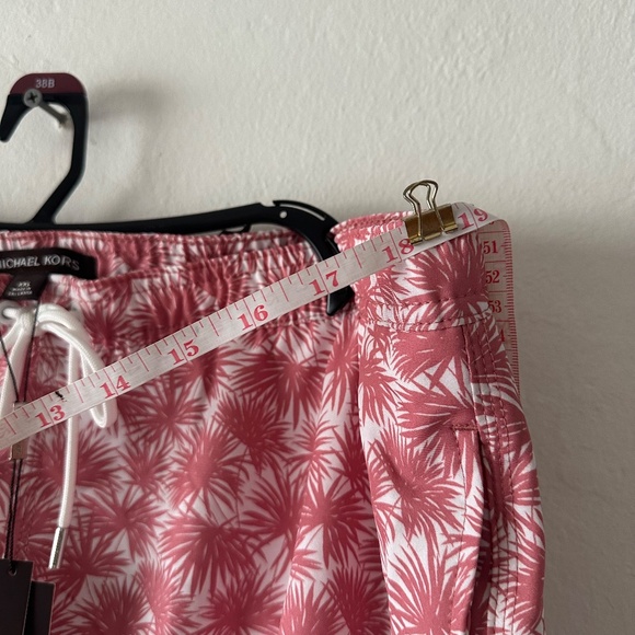 Michael Kors Palm Tree Swim Trunks - Size XL (M002) - Picture 4 of 9
